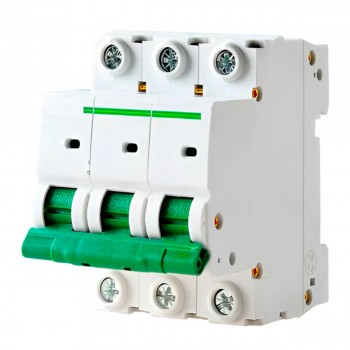 Întrerupător automat VECAS BA47-29 3P, 25A, C, 6 kA