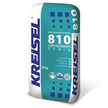 Гидроизоляционная смесь KREISEL Dichtungsschlämme 810 однокомпонентная, 25 кг