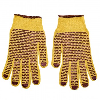 Mănuși de lucru FAR tricotate cu acoperire din PVC