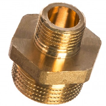 Ниппель 1 1/4 НР х 1 НР латунный