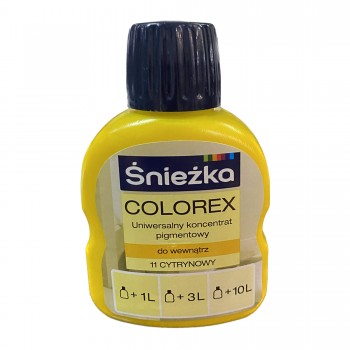 Колер Sniezka COLOREX лимонный №11 0,1 л