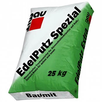 Декоративная минеральная штукатурка Baumit Edelputz Spezial R2.5 (короед) 25 кг