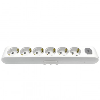 Bloc electric VIKO cu împământare și întrerupător 6 prize 16 A 230 V IP20 90118600