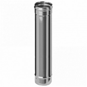 Дымоход FERRUM d115 х 500 мм без изоляции