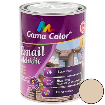Эмаль алкидная Gama Color слоновья кость, глянцевая, 0.9 кг