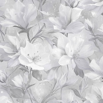 Tapet vinilic pe bază de flizelină VILIA Penelopa 2224-21 model floral, 1,06 x 10,05 m