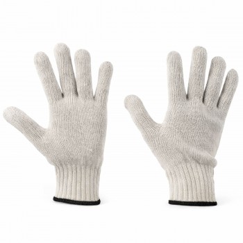 Mânuși de lucru PROFMET din bumbac, albe, mărime 10 (L) (Art. 373101)