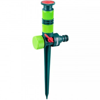 Дождеватель садовый VERTO регулируемый, 0-360 градусов, до 78 м2 15G785