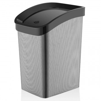 Мусорное ведро Ozer Plastik Smart Click 11,6 л, с поворотной крышкой, пластиковое, 217х275х350 мм D085