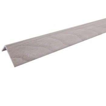 Prag pentru trepte din aluminiu unghiular P3 Dekora Stejar Vista 23, 90 cm