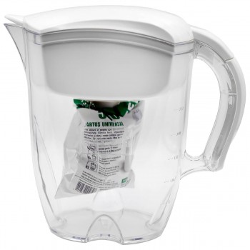 Filtru cană GHEIZER GALANT pentru apă rece, 3 L, din plastic, alb