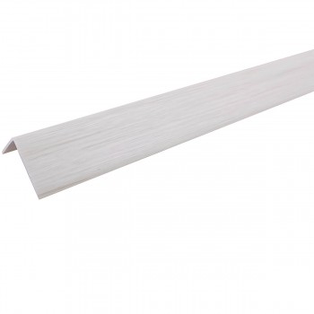 Prag pentru trepte din aluminiu unghiular P3 Dekora Frasin Nordic 11, 90 cm