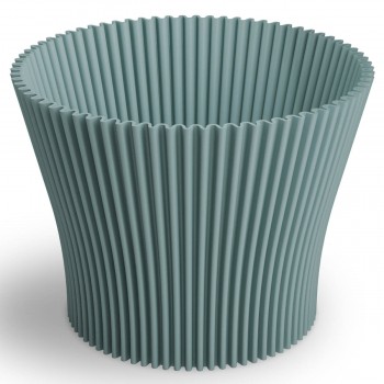 Кашпо для цветов Don-Plast Lotos DLO19, 3,26 л, d.190х163 мм, пластиковое, мятный