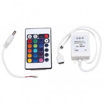 Контроллер для светодиодной ленты RGB Horoz 72 Вт 2А 12 - 24 В 1000010072
