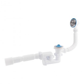 Sifon pentru cadă Ani Plast și ieșire, revărsare și conductă flexibilă 40/50 mm (E256EU)