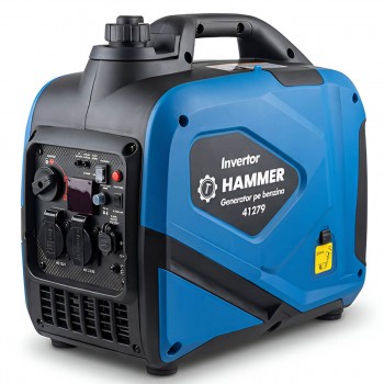 Генератор бензиновый инверторный Hammer HGBI-2200 2.2 кВт 230 В бак 4 л 2х16 A 12 В 8.3 A