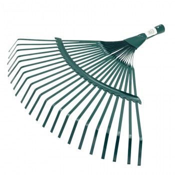 grabli-veernye-primaflex-metallicheskie-22-zub-ja-bez-cherenka-zelenye-art-r112022