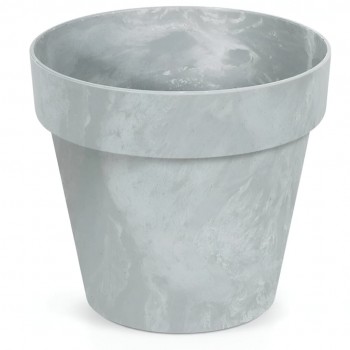 Горшок для цветов Prosperplast Cube Beton Effect DCUB140E-422U 1.2 л, 14х12.4 см, пластиковый, серый