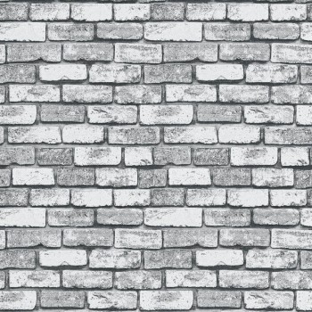 Обои виниловые на флизелиновой основе VILIA Форт Ф10-10 1586-22 под кирпич, 1,06 x 10,05 м