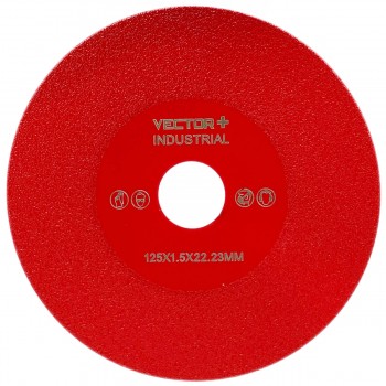 Disc diamantat VECTOR+ 125x1.5x22.23 mm, 12250 rot/min (Art. 322251)