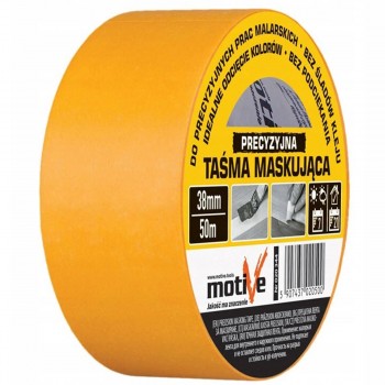 Малярная лента Motive 38 мм х 50 м, из рисовой бумаги (арт. 020 344)