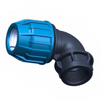Cot pentru țevi din polipropilenă de compresie adaptor Elysee 25 x 3/4 filet intern (F)