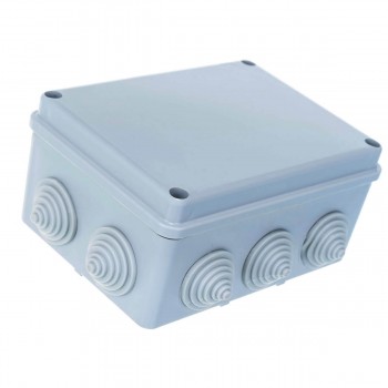 Cutie de distribuție TDM SQ1401-1242 pentru instalare deschisă 150x110x70 mm 10 intrări gri IP55