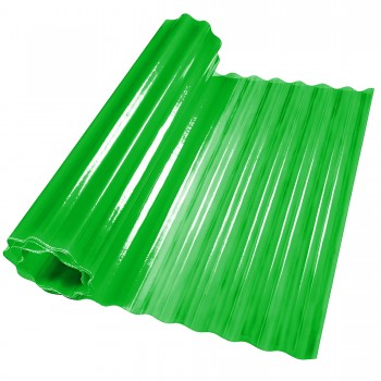 Шифер пластиковый волнистый 3000 мм зеленый