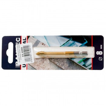 Burghiu pentru sticlă și plăci ceramice BAUTEC 8 mm (Art. 7008)