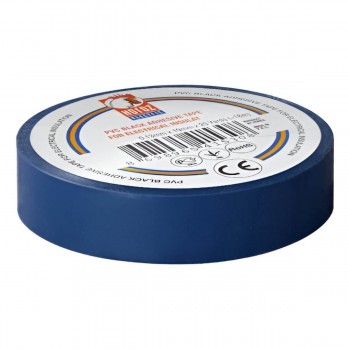 Bandă izolantă PVC Horoz Electric 19 mm x 9.2 m albastră