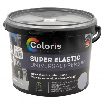 Краска резиновая универсальная Coloris Super Elastic Premium, коричневый, 3,5 кг