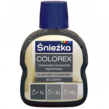 Coler Sniezka COLOREX negru №90 0,1 l