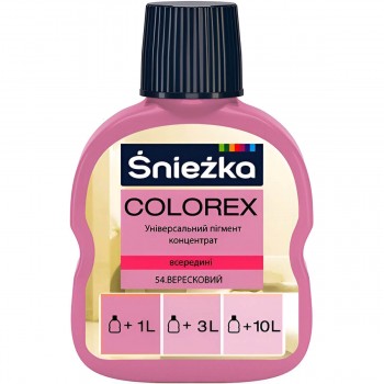 Колер Sniezka COLOREX вересковый №54 0,1 л