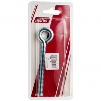 Шуруп с круглым крюком Metric 10x100 мм 1 штуку (Арт. 89096)