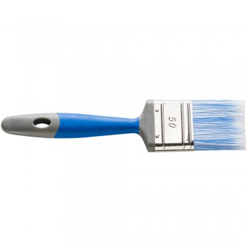 Pensulă plată HARDY seria 90, 50 x 16 mm din poliester, albastră 0204-905050