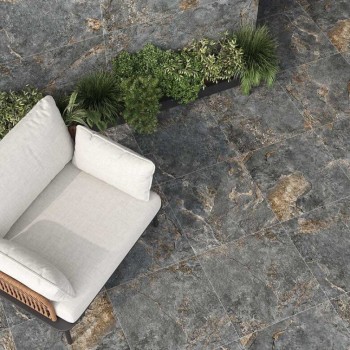 Керамогранит напольный Cersanit Stone Galaxy Graphite Matt Графит 598х598 мм PEI 3