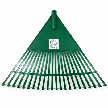 Greblă evantai pentru frunze din plastic, 22 dinți, fără coadă RP01022