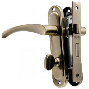 Broască îngropată pentru baie EADER 162BK AB R, bronz antic, dreapta