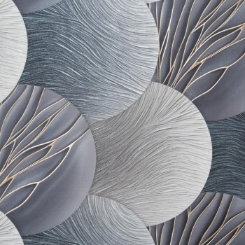 Обои виниловые на флизелиновой основе Артекс Альто 11386-04, графит, 1,06х10 м