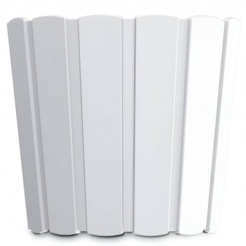 Горшок для цветов Prosperplast Boardee Basic DDE150-S449 14,4х14,4х13 см, пластиковый, белый