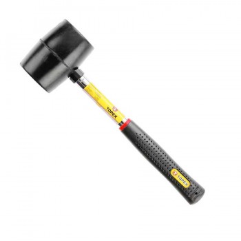 Ciocan cauciucat TOPEX 450 g cu mâner din metal 02A305