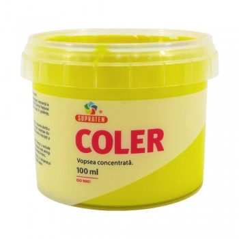 Vopsea concentrată (coler) Supraten Coler №101 galben 0,1 l