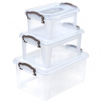 Set de containere din plastic Stars Plast 1.75, 3, 5.5 L (Art. 94187)