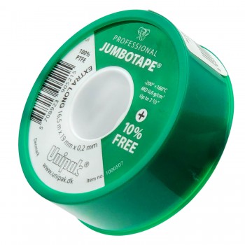 Лента ФУМ Unipak JUMBOTAPE PROFESSIONAL 19х0,2 мм 16,5 м (1000507)