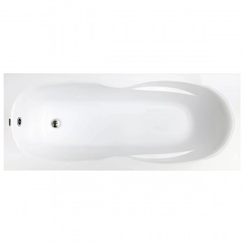 Ванна акриловая Bonito Home Bahha Zea 170х70х41 см прямоугольная без ножек