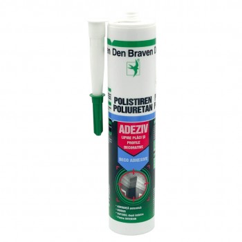 Жидкие гвозди Den Braven Deco Adhesive белый для пенополистирола и полиуретана 280 мл