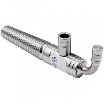 Robinet conic pentru butoi 1/2" din oțel inoxidabil AISI 304