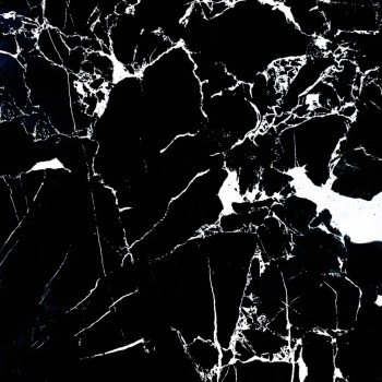 Gresie porțelanată pentru podea Bluetone Italian White 60 x 60 cm neagră
