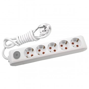 udlinitel-bytovojj-viko-s-zazemleniem-3-m-16-a-250-v-5-rozetki-ip20-pvs-3kh1-0-mm2-belyjj-90118403