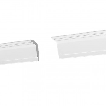 Plintă pentru tavan De-Baghet P 08, 30x50x2000 mm, polistiren XPS